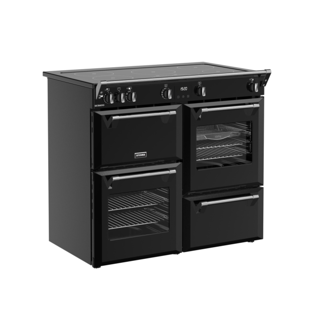 Stoves RD100EITCHBLK 100CM Range Cooker - Black