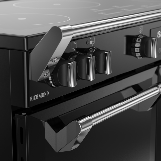 Stoves RD100EITCHBLK 100CM Range Cooker - Black