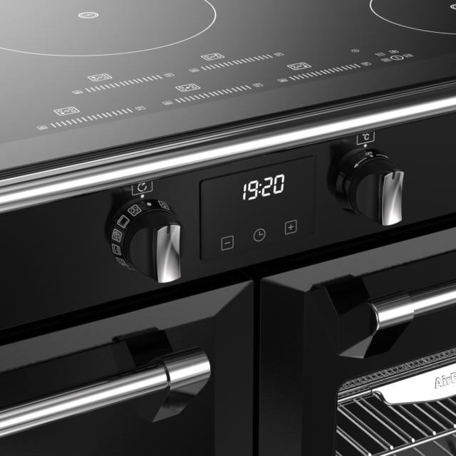 Stoves RD100EITCHBLK 100CM Range Cooker - Black