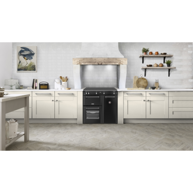 Stoves RD90EITCHBLK 90CM Range Cooker - Black