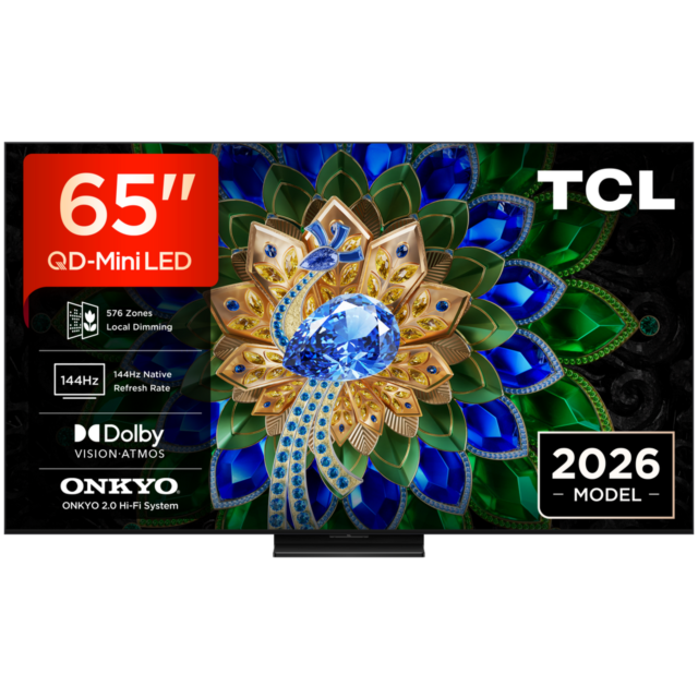 TCL 65A400U-UK 65inch QD-MINI LED Smart TV - Black