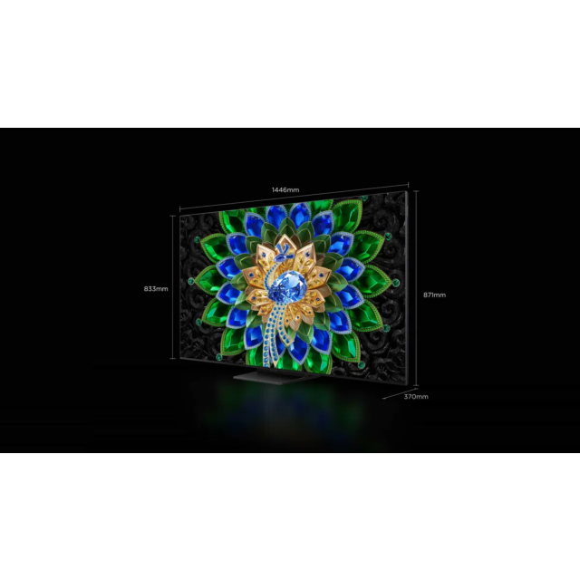 TCL 65A400U-UK 65inch QD-MINI LED Smart TV - Black