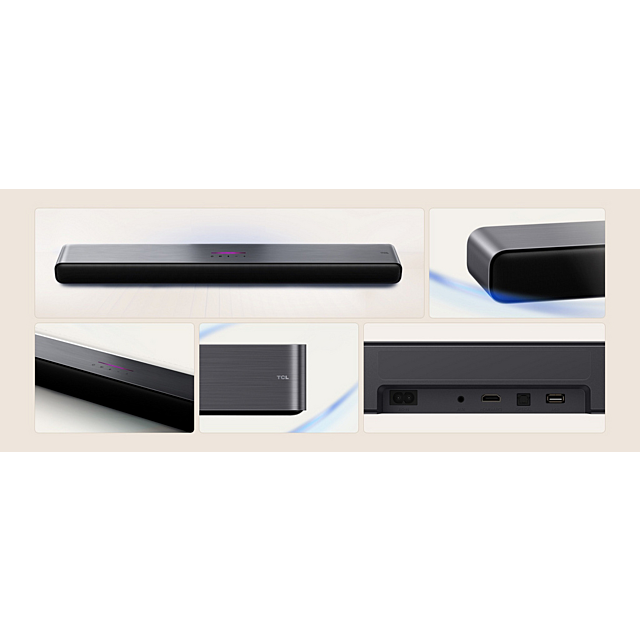 TCL S45H Soundbar - Dark Titanium