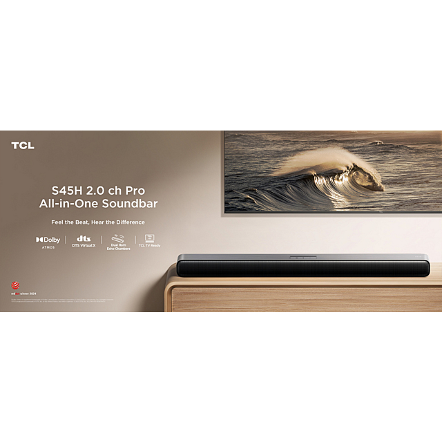 TCL S45H Soundbar - Dark Titanium