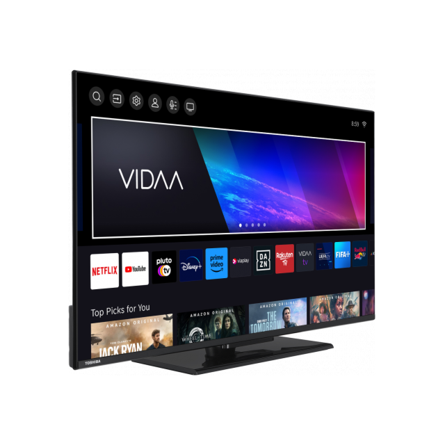 Toshiba 43UV3463DB 43inch DLED UHD 4K Smart TV - Black 