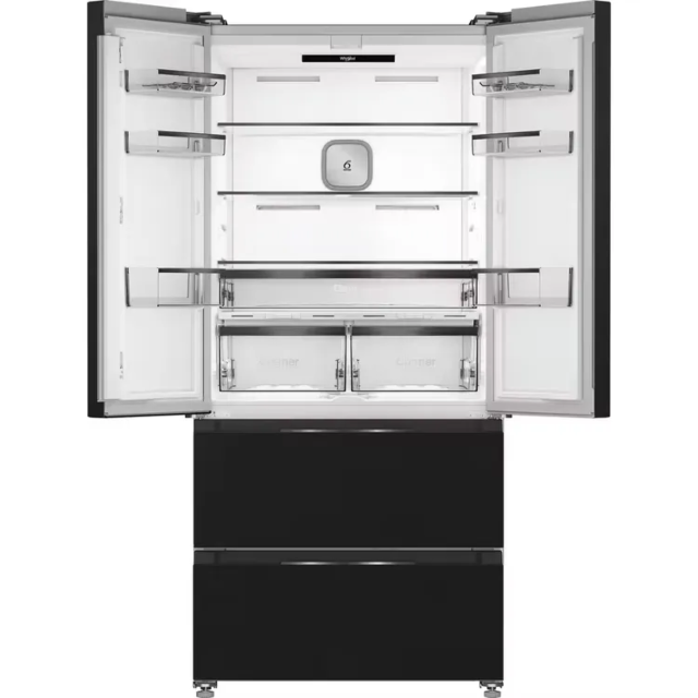 Whirlpool WHG26513XK4UK American Fridge Freezer - Black Inox
