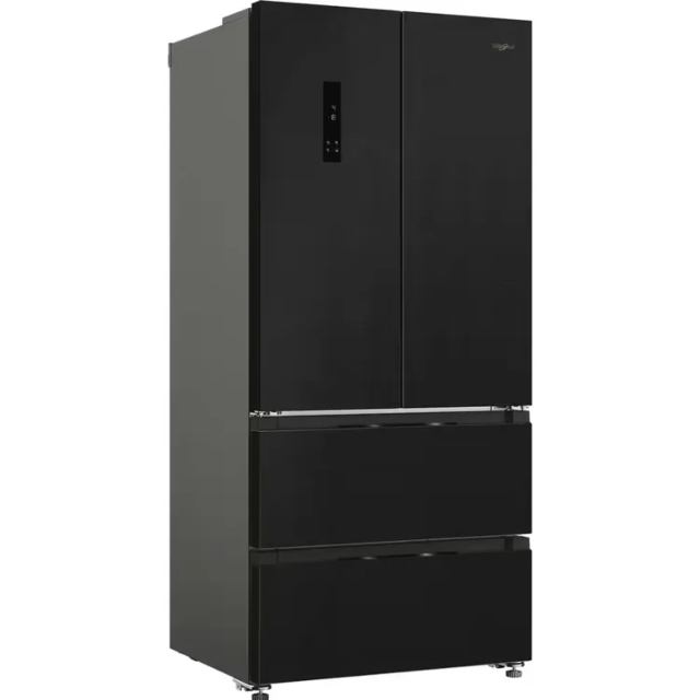 Whirlpool WHG26513XK4UK American Fridge Freezer - Black Inox