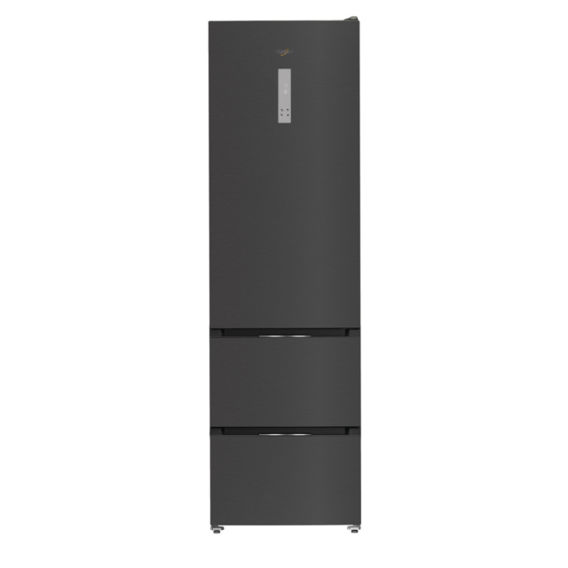 Whirlpool WHKF6352XBR5UK 60CM 60/40 Fridge Freezer - Dark Inox
