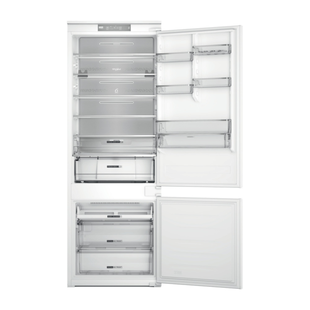Whirlpool WHSP70T122UK 70/30 Integrated Fridge Freezer - White