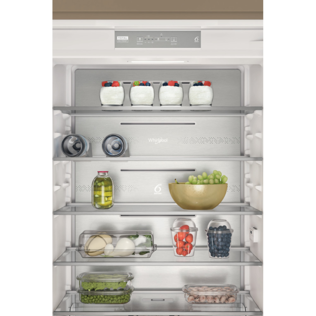 Whirlpool WHSP70T122UK 70/30 Integrated Fridge Freezer - White