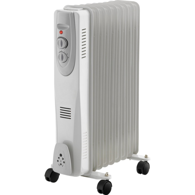 Winterwarm X-207067 2kW Oil Filled Radiator - White