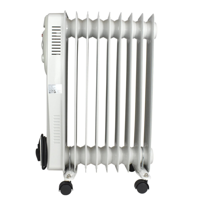 Winterwarm X-207067 2kW Oil Filled Radiator - White