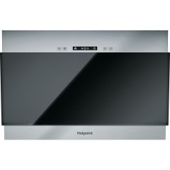 Hotpoint PHVP64FALK 60cm Chimney Cooker Hood - Black
