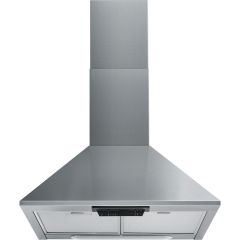 Indesit UHPM63FCSX 60cm Chimney Cooker Hood - Stainless Steel