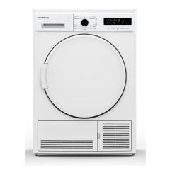 NordMende TDC80WH 8kg B Energy Condenser Tumble Dryer White with Sensor Drying
